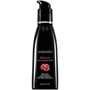wicked - aqua granaatappel waterbasis glijmiddel 60 ml