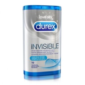 durex - invisible condooms 10 st.