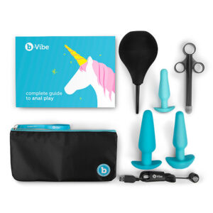 B-Vibe Anaal Training&Educatie Set Blauw