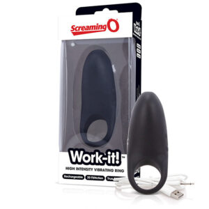 The Screaming O Work-it Oplaadbare Vibrerende Penisring