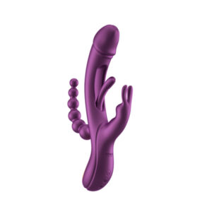 HoneyPlayBox Trilux Vibrator Met App 25 cm Blauw