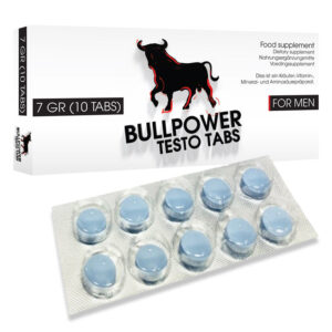 Erovibes Bull Power Testo Tabs Erectiepillen 10 stuks