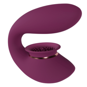 Twitch 3 Zuigvibrator 10 cm Blauw