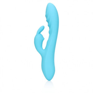 Loveline Geribbelde Rabbit Vibrator 21 Cm
