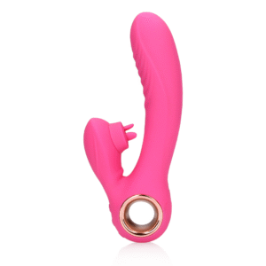 Loveline Heating Rabbit Vibrator Exuberant Pink 19 cm