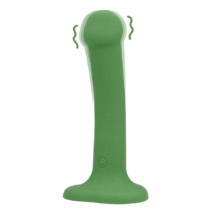 Loveline Vibrerende Dildo Forest Green 16 cm
