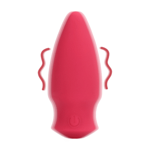 Loveline Cone Shaped Bullet Vibrator Blushing Red 7 cm
