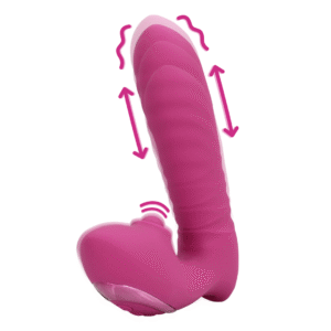 Loveline Stotende Vibrator Powerful Pink 15 cm