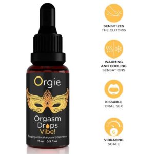Orgie Orgasm Drops Vibe! 15 ml