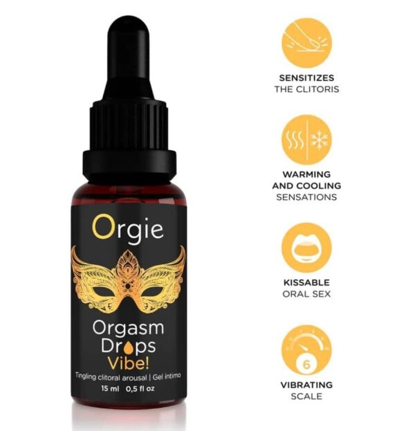 Orgie Orgasm Drops Vibe! 15 ml