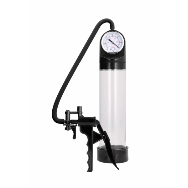 Pumped Elite Penispomp Met Geavanceerde PSI-meter Zwart