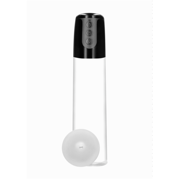Pumped Automatische Cyber Penispomp Met Sleeve