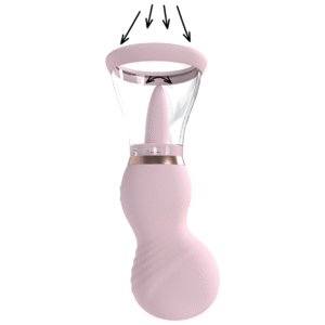 Pumped Sensual Vagina & Borst Pomp Purper