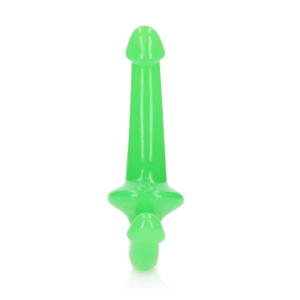 RealRock Voorbind Dildo Glow In The Dark 13,5 Cm Groen