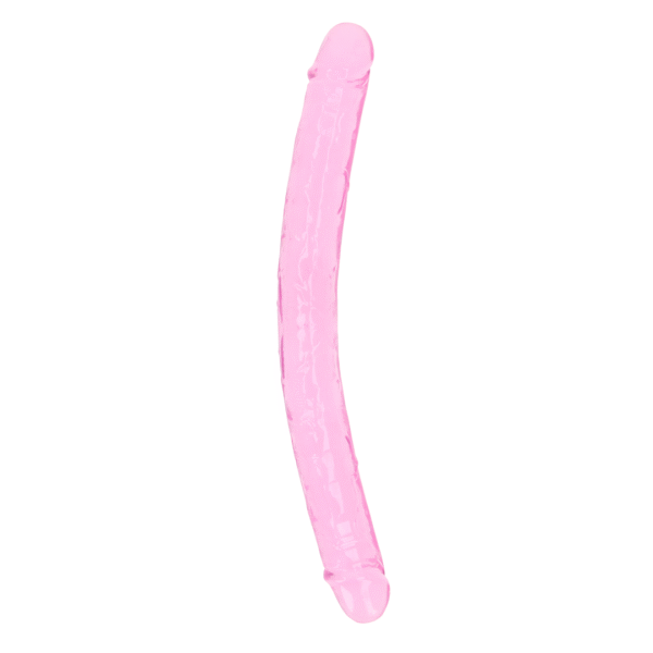 RealRock Dubbele Dildo 45 Cm Transparant