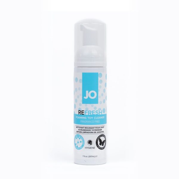 System JO Refresh Schuim Reiniger Seksspeeltjes 207 ml