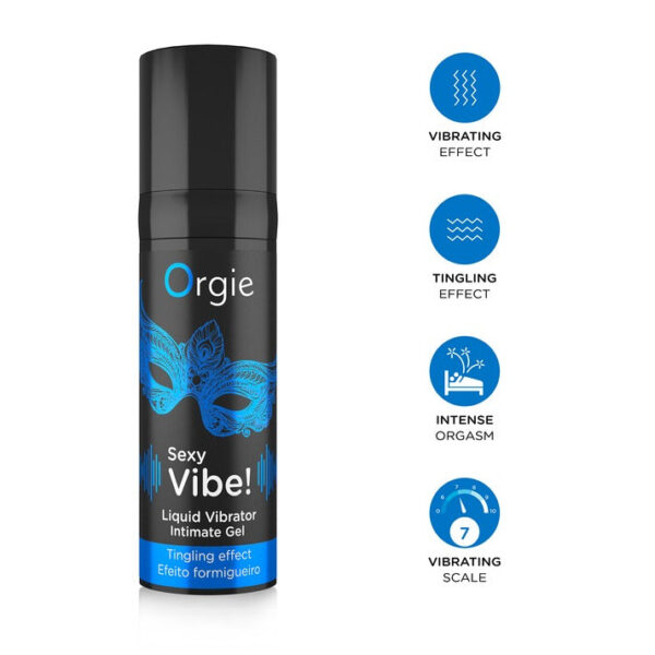 Orgie Sexy Vibe! Liquid VibratorÂ 15 ml