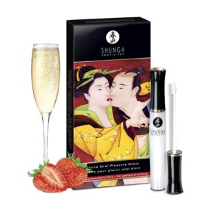 Shunga Divine Oral Pleasure Gloss Aardbei 10 ml