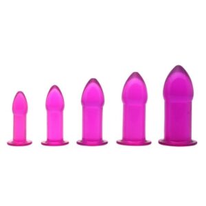 anaal trainer set 5st. - paars