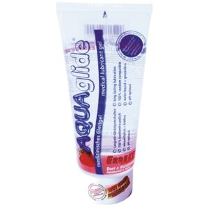 aquaglide glijmiddel met aardbeismaak 100ml