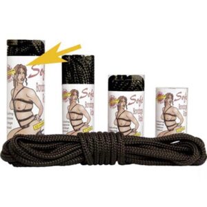 bondage touw - zwart 10m