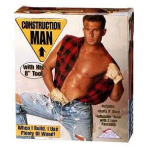 construction man opblaaspop
