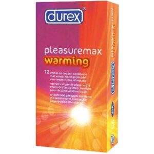 durex pleasuremax warming condooms 6st.