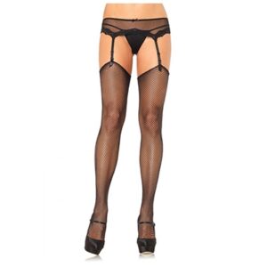 fishnet stockings - zwart