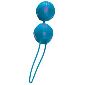 fun factory teneo duo vagina balletjes - blauw / paars