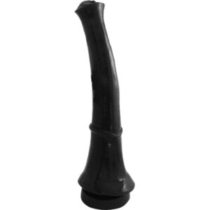 grote paarden dildo - zwart