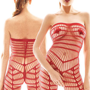 * ANAIS APPAREL Rode strapless bodystocking Orica ( L/XL)