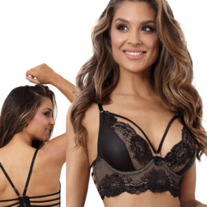 * AX Zwarte bustier Amber, AX10701