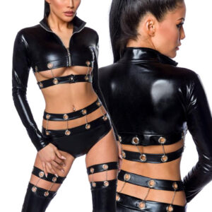 * SARESIA 3-delige wetlook set, SA18255