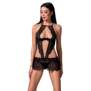 * PASSION Zwarte chemise Yona