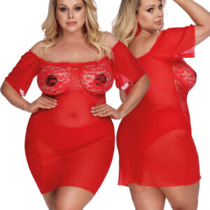 * ANAIS APPAREL Rode Chemise, Camari