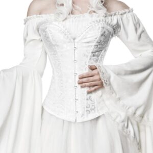 Satijn Burlesque korset ( L )