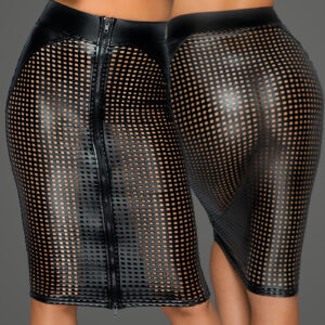 * NOIR handmade Lasercut pencil rok ( S & 3XL)