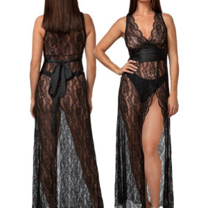* Kim x Christine Zwarte Kanten jurk, Beautiful Nightmare