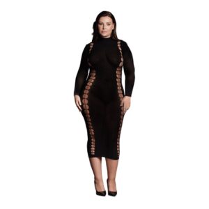 Le Désir by Shots Carme XI - Jurk met Col - Plus Size