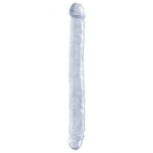 12" Double Dong - Clear