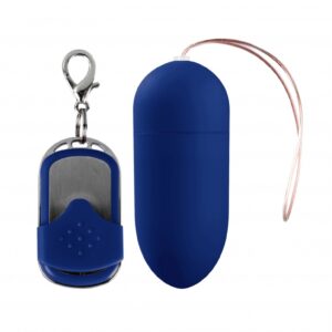 10 Speed Remote Vibrating Egg - Big - Blue