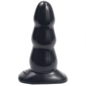 3 Laagse Geribbelde Butt Plug