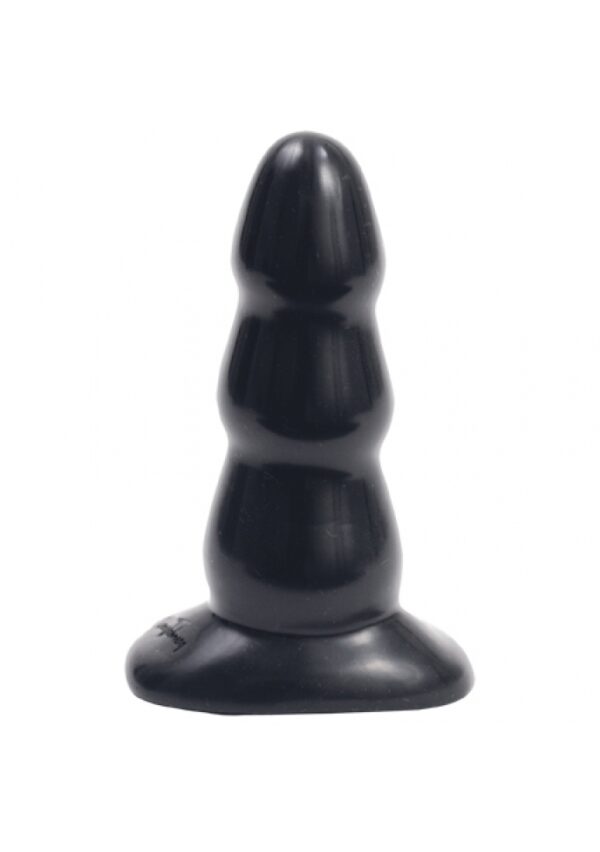 3 Laagse Geribbelde Butt Plug