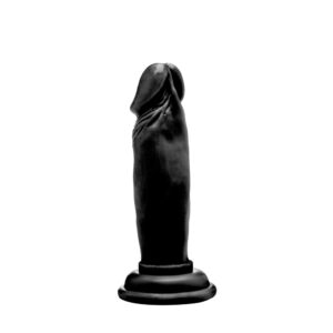 Realistic Cock - 6" - Black