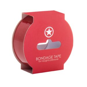 Non Sticky Bondage Tape - Red