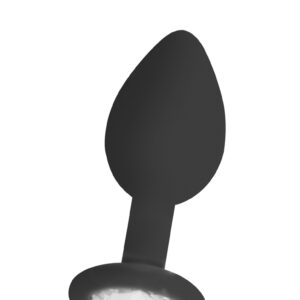 Regular Diamond Butt Plug - Black