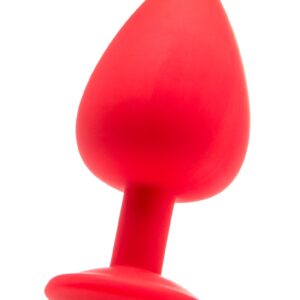 Extra Large Diamond Butt Plug - Red
