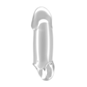 No.37 - Stretchy Thick Penis Extension - Translucent