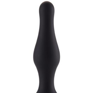 Butt Plug with Suction Cup - Medium - Black