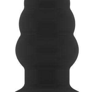 No.51 - Large Hollow Tunnel Butt Plug - 5 Inch - Black